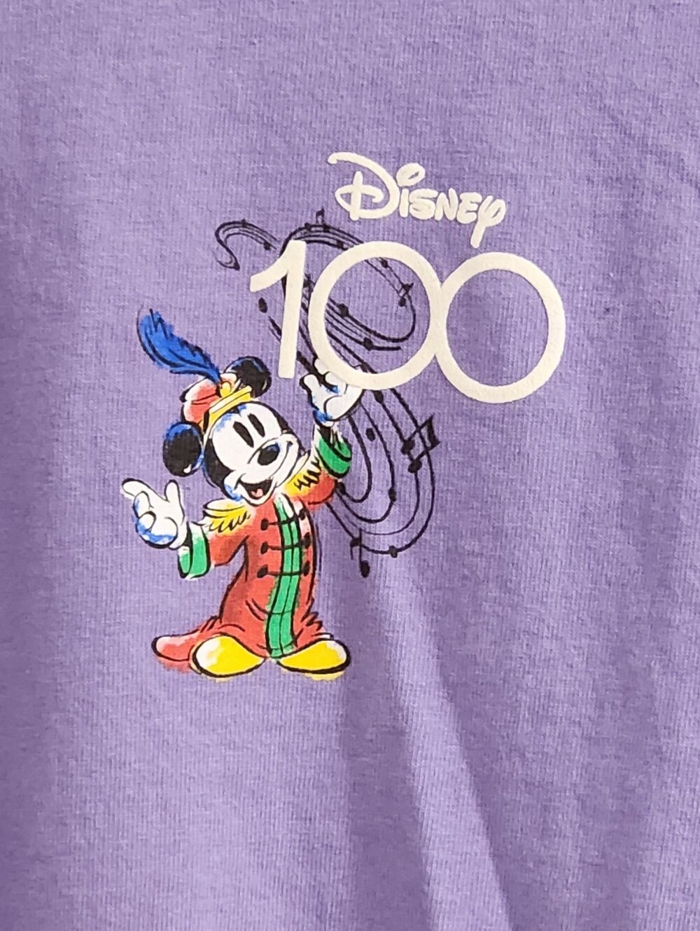 Walt Disney World Disney 100 Special Moments Spirit Jersey Purple XL Shirt - Picture 3 of 11
